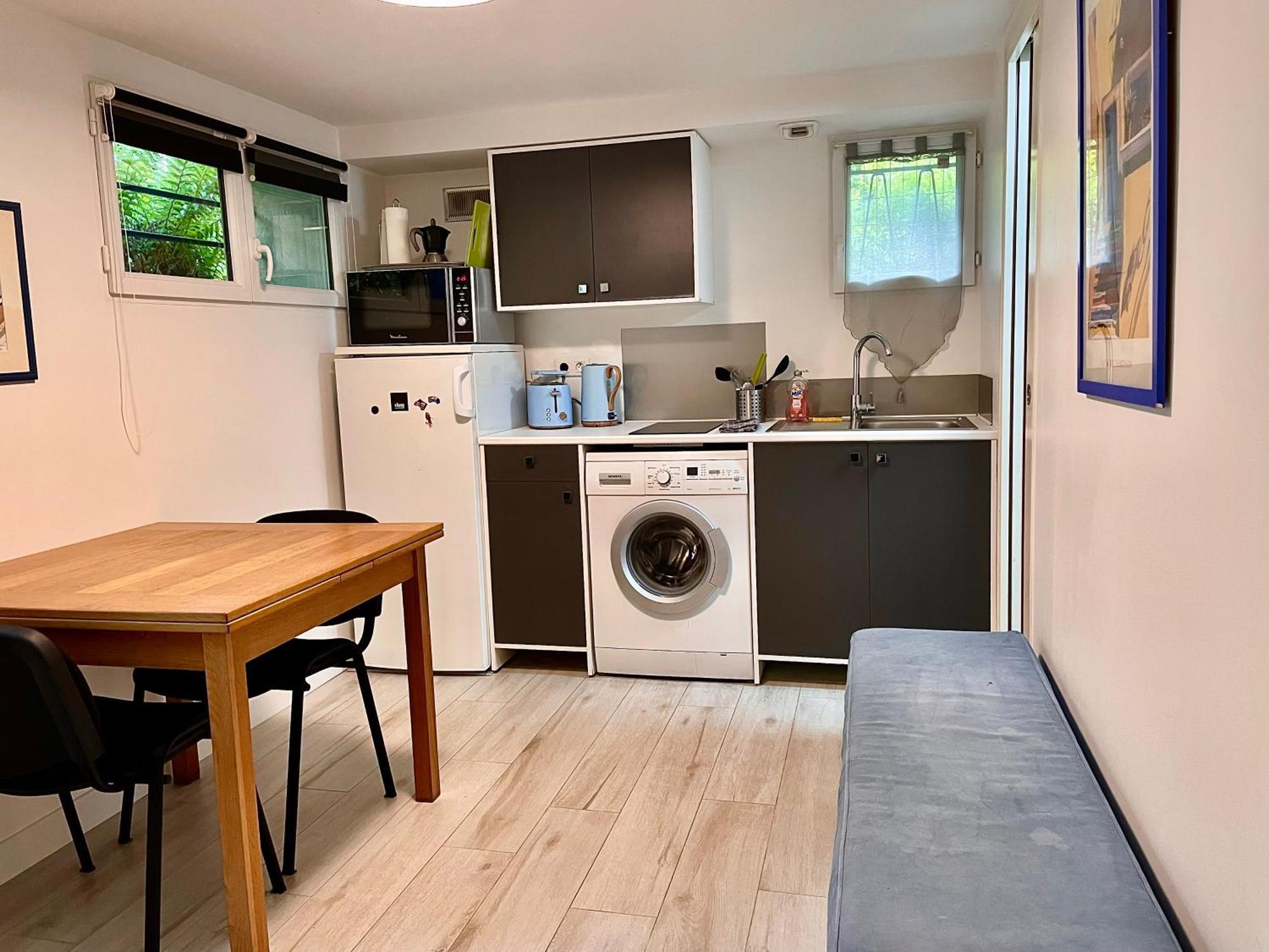 Appartement Cosy, Independant Avec Jardin ムードン エクステリア 写真